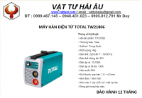 MÁY HÀN ĐIỆN TỬ TOTAL TW21806
