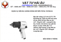 Dụng cụ vặn bu long dùng khí nén TOTAL TAT40121