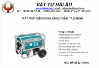 Máy phát điện dùng xăng TOTAL TP135006E