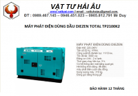 Máy phát điện dùng dầu TOTAL TP2100K2