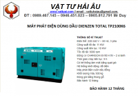Máy phát điện dùng dầu dienzen TOTAL TP2100K6