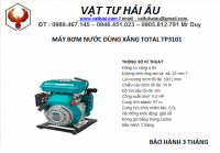 Máy bơm nước dùng xăng TOTAL TP3101