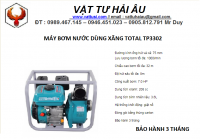 Máy bơm nước dùng xăng TOTAL TP3302