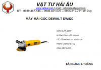 Máy mài góc DEWALT DW820