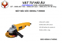 Máy mài góc DEWALT DW830