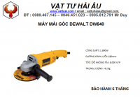 Máy mài góc DEWALT DW840