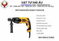 Máy khoan búa DEWALT D25123K