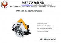 Máy cắt đĩa DEWALT DWE561