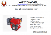 Máy nổ Oshima LC 170FD 7.5HP