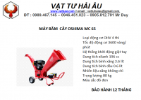 Máy băm cây Oshima MC 65