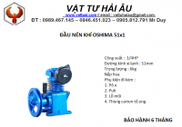 Đầu nén khí OSHIMA 51x1