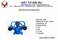Đầu nén khí OSHIMA 80x3