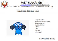 Đầu nén khí OSHIMA 100x3