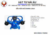 Đầu nén khí OSHIMA 120x3
