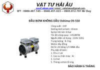 Đầu bơm không dầu Oshima OS-550