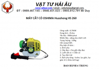 Máy cắt cỏ OSHIMA Huasheng HS 260
