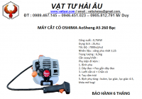 Máy cắt cỏ oshima AoSheng AS 260 Bạc