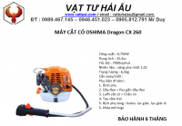 Máy cắt cỏ OSHIMA Dragon CX 260