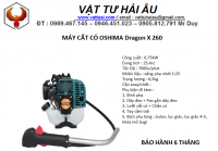 Máy cắt cỏ OOSHIMA Dragon X 260