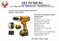 Máy khoan búa dùng pin Lithium CIDLI228180
