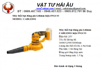 Máy thổi bụi dùng pin Lithium CABLI2001 hiệu INGCO