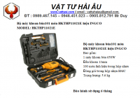 Bộ máy khoan búa101 món HKTHP11021E hiệu INGCO