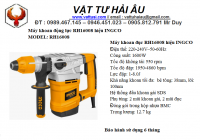 Máy khoan đục RH16008 hiệu INGCO