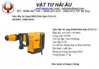 Máy đục bê tông PDB15006 hiệu INGCO