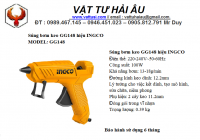 Súng bơm keo GG148 hiệu INGCO