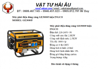 Máy phát điện dùng xăng GE30005 hiệu INGCO