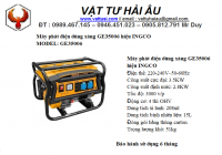 Máy phát điện dùng xăng GE35006 hiệu INGCO