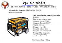 Máy phát điện dùng xăng GE65006 hiệu INGCO