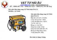 Máy phát điện dùng xăng GE75006 hiệu INGCO