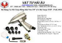 Bộ Dụng Cụ Mở Tuýp Bằng Khí Nén 3/8\" (Có Bộ Tuýp) TOP - PAK-6031