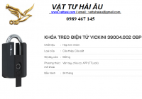 Khóa treo điện tử VICKINI 39004.002 OBP