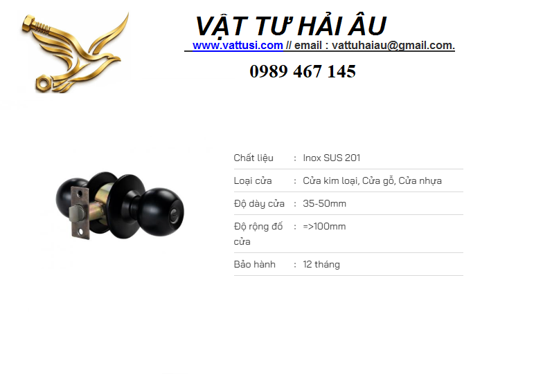 Khóa nắm đấm VICKINI 30600.002 OBP Khóa nắm đấm VICKINI 30600.002 OBP