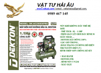 MÁY NÉN KHÍ KHÔNG DÀU DK: C2906XPRO