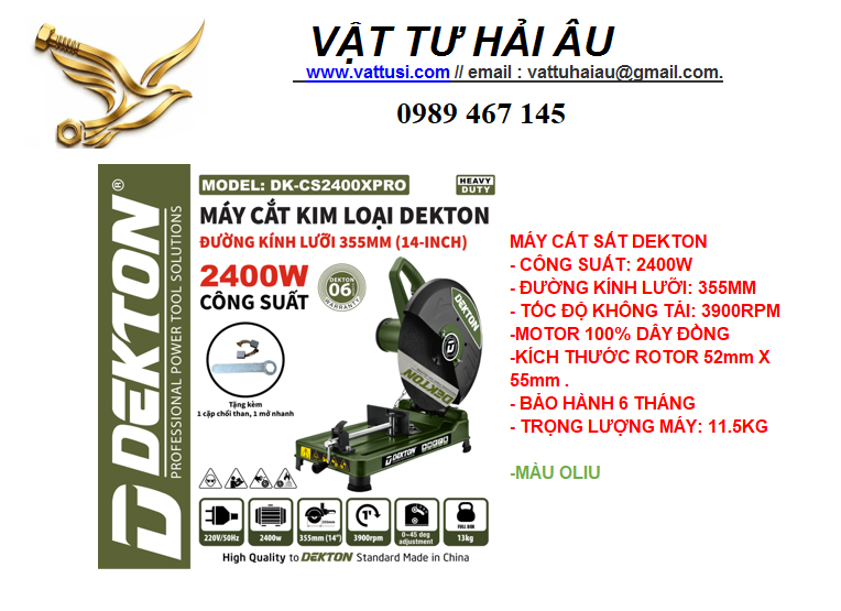MÁY CẮT KIM LOẠI DK-S2400XPRO MÁY CẮT KIM LOẠI DK-S2400XPRO