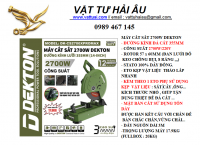 MÁY CẮT SẮT DK-2700XPROMAX EAVY DUTY
