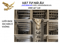 LƯỚI INOX 304 HÀN Ô VUÔNG